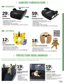 Catalogue E.Leclerc L'Auto page 109: PROTECTION COFFRE €19,90, HOUSSE DE PROTECTION BANQUETTE €19,90