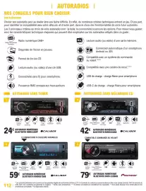 Catalogue E.Leclerc L'Auto page 112: Autoradio Numérique Bluetooth RMD035MP €24,00