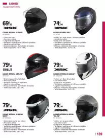 Catalogue E.Leclerc L'Auto page 139: CASQUE INTEGRAL DS HARLAN €79,90, BULLIT CASQUE INTEGRAL AIRFLOW €79,90