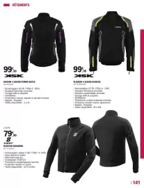 Catalogue E.Leclerc L'Auto page 141: BLOUSON 4 SAISON GLENCOE €99,90, BLOUSON SQUADRON €79,90