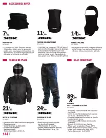 Catalogue E.Leclerc L'Auto page 144: VESTE DE PLUIE AVA €21,90, PANTALON DE PLUIE €24,90