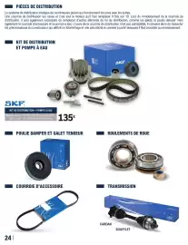 Catalogue E.Leclerc L'Auto page 24: SKF Kit de Distribution + Pompe à Eau €135,00