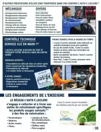 Catalogue E.Leclerc L'Auto page 35