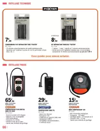Catalogue E.Leclerc L'Auto page 66: CONSUMMABLE KIT REPARATION TUBE FOXTER €7,99