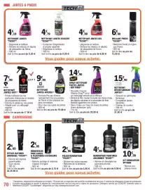 Catalogue E.Leclerc L'Auto page 70: BRILLANT PNEUS TECH9 €6,90, SPRAY NETTOYANT TOUTES JANTES HOT RIMS €14,90