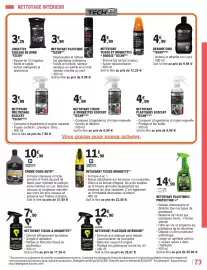 Catalogue E.Leclerc L'Auto page 73: NETTOYANT TISSUS ET MOQUETTES + BROSSE TECH9 €4,90