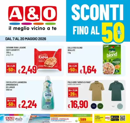 A&O (valido fino al 20-05)