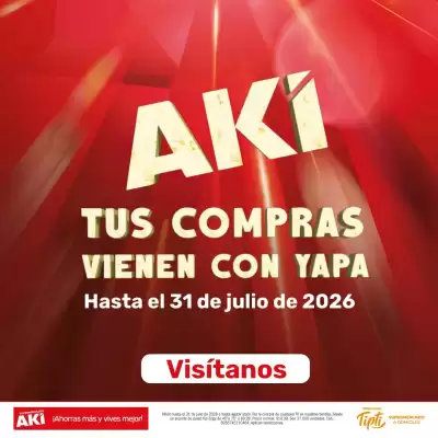 Akí (válido hasta 13-05)