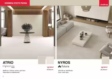 Folleto Chafiras Página 2