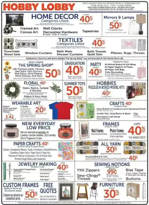 Hobby Lobby weekly ad