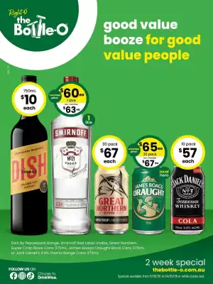 The Bottle O (valid until 24-05)