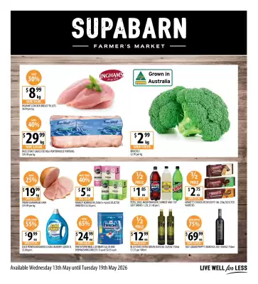 Supabarn catalogue (valid until 19-05)