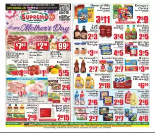 Supremo Foods Inc weekly ad week 19 Page 1