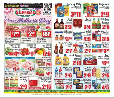 Supremo Foods Inc (valid until 15-05)