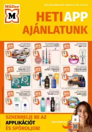 Müller akciós újság hét 20 Oldal 1