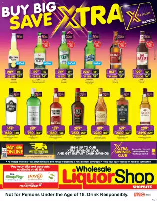 Shoprite Liquor catalogue (valid until 24-05)