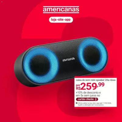 Encarte Lojas Americanas (válido até 11-05)