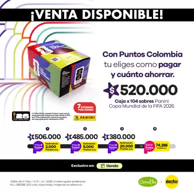 Éxito (válido hasta 31-05)