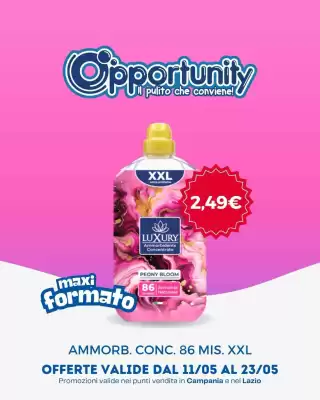 Volantino Opportunity Shop (valido fino al 23-05)