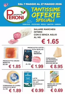Volantino Peroni Supermercati (valido fino al 27-05)