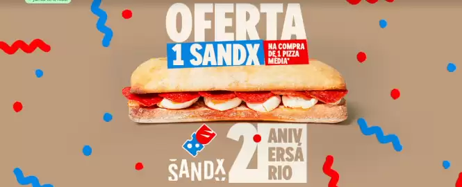 Folheto Domino's Pizza semana 20 Página 1