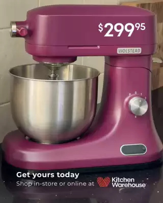Kitchen Warehouse (valid until 11-06)