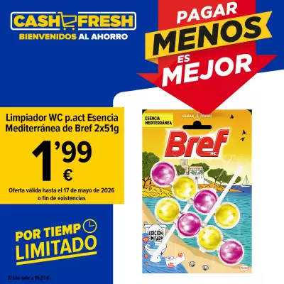 Cash Fresh (válido hasta el 17-05)