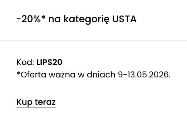 Inglot gazetka (ważność do 13-05)
