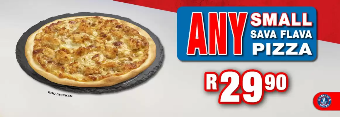 Roman's Pizza (valid until 31-05)