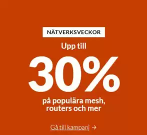 Kjell & Company reklamblad Sida 1