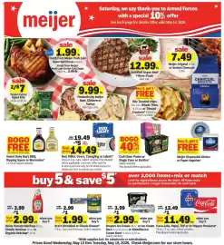 Meijer weekly ad week 20 Page 1