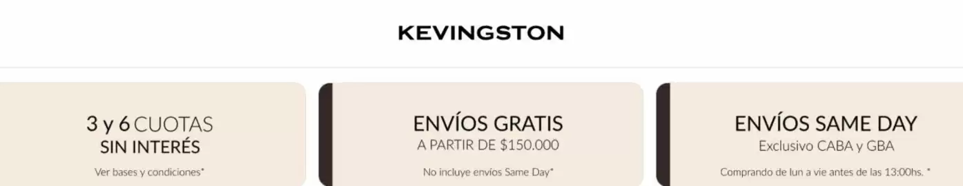 Catálogo Kevingston Página 1