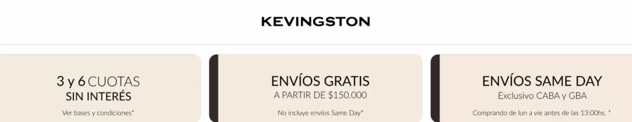 Kevingston (válido hasta 31-05)