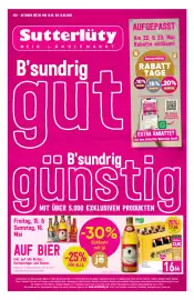 Sutterlüty Flugblatt woche 20 Seite 1