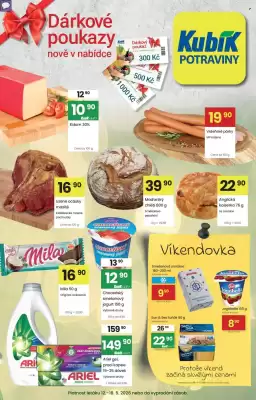 Kubík potraviny leták