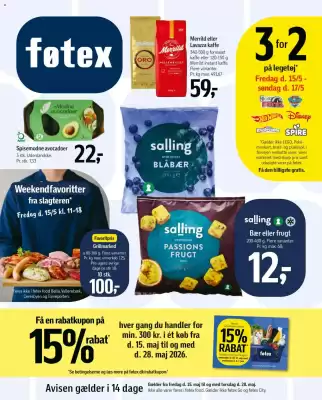 Føtex tilbudsavis (gælder indtil 28-05)
