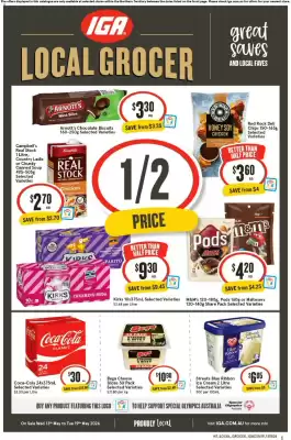 IGA catalogue (valid until 19-05)