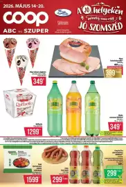 Coop akciós újság | abc es szuper Oldal 1