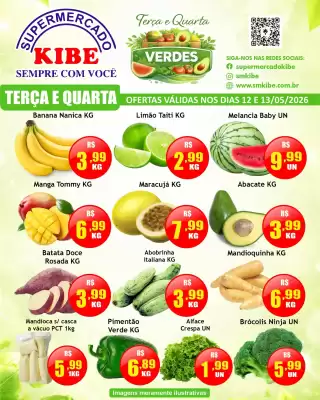 Folheto Supermercado Kibe (válido até 13-05)