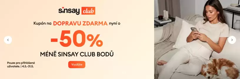 Sinsay leták Strana 1