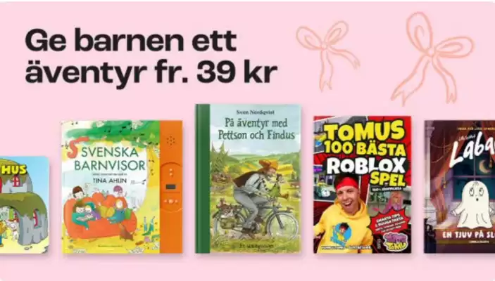 Bokus (giltig till och med 31-05)