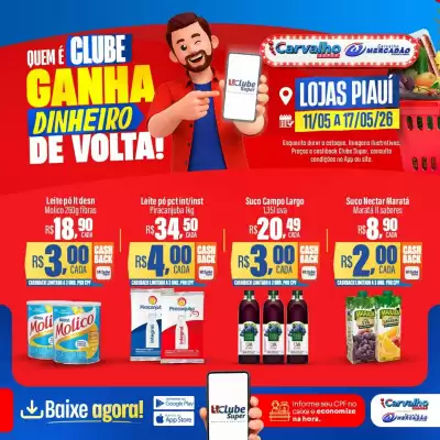 Catálogo Carvalho Supermercado (válido até 17-05)