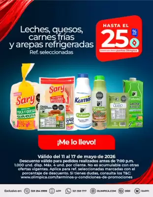 Olímpica (válido hasta 17-05)