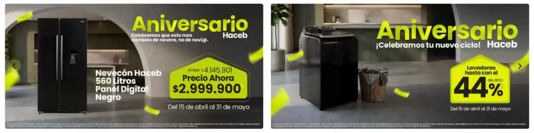 Catálogo Haceb Página 1
