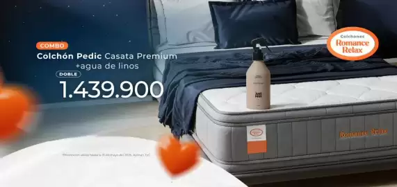 Catálogo Colchones Romance Relax Página 3