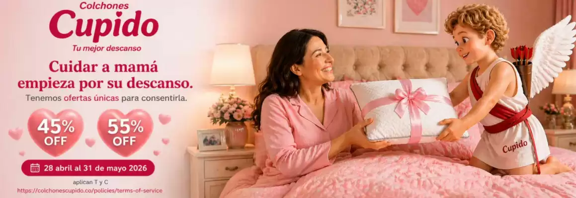 Colchones Cupido (válido hasta 31-05)