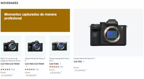 Catálogo Sony Página 1