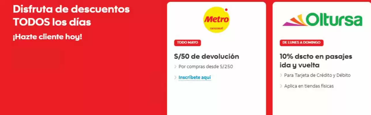 Scotiabank (válido hasta 31-05)