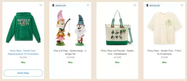 Disney Store Flugblatt Seite 1