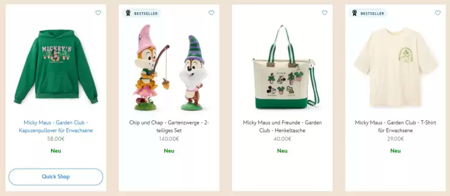 Disney Store (gültig bis 25-05)